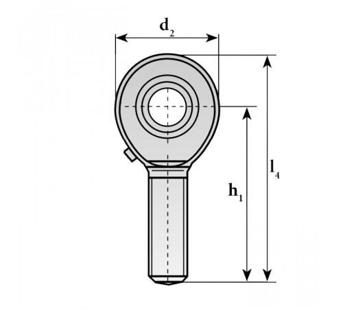 Шарнирный наконечник TSM12 (POS12) ISKRA