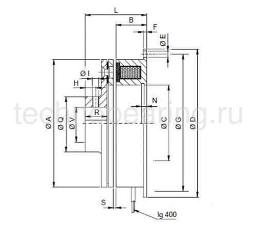 Тормоз электромагнитный дисковый DFM045-2 Corbetta