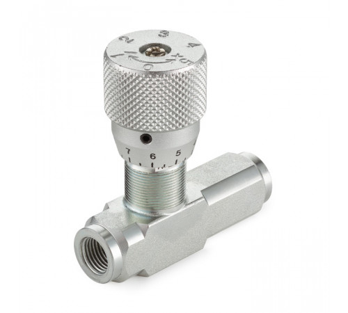 Гидравлический дроссель однонаправленный, 3/8", BP/BP, сталь, TL1WHT3/8FF TITAN LOCK