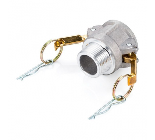 Камлок алюминиевый тип B серия "EcoLine" розетка, наруж. резьба BSP 3/4", TL75BAL-EL TITAN LOCK