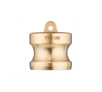 Камлок латунный тип DР, заглушка для розетки 3/4", TL75DPBR TITAN LOCK