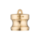 Камлок латунный тип DР, заглушка для розетки 3/4", TL75DPBR TITAN LOCK