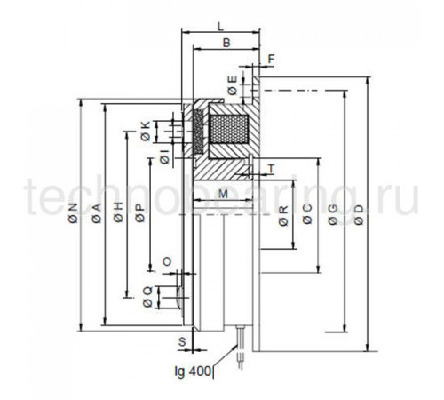 Муфта электромагнитная дисковая DSM150 Corbetta