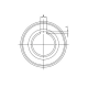 Обгонная муфта CSK40P-2RS (UKC40-2RS) ISKRA