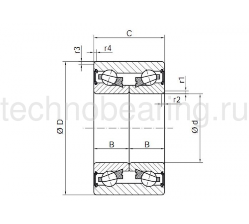 Подшипник F16110 FERSA
