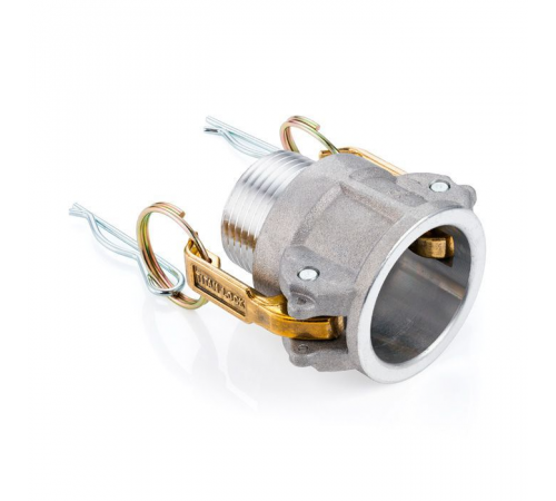 Камлок алюминиевый тип B розетка, наруж. резьба BSP 2 1/2", TL250BAL TITAN LOCK