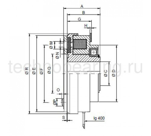 Муфта электромагнитная дисковая SCM045 Corbetta