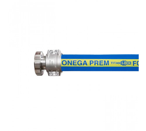 Пищевой рукав для жирных продуктов «ONEGA-PREM », нап/всас., вн. диам. 38мм, 10bar, NBR, TL038ON-PR TITAN LOCK