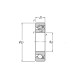 Подшипник 35TAC72CSUHPN7C NSK