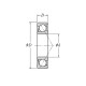 Подшипник 7903A5TRSULP3 NSK