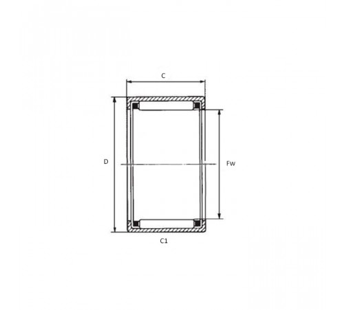 Подшипник HK0810RS ISKRA