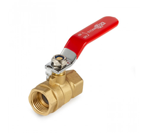 1,25in, шаровый кран, резьба BSP, латунь TL125BVBR TITAN LOCK