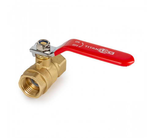 1,25in, шаровый кран, резьба BSP, латунь TL125BVBR TITAN LOCK