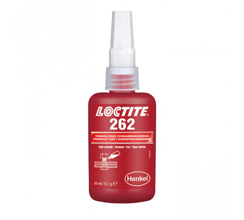 Фиксатор резьбовой средней/высокой прочности, 50 мл 262 Loctite