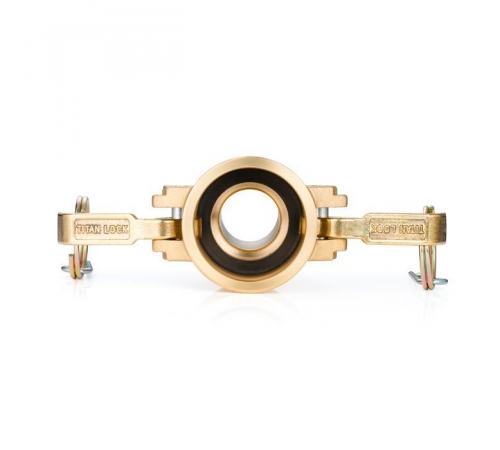 Камлок латунный тип С, розетка с хвостовиком 1 1/4", TL125CBR TITAN LOCK