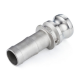 Камлок нержавеющий тип E, ниппель с хвостовиком 2", AISI304, TL200ESS TITAN LOCK