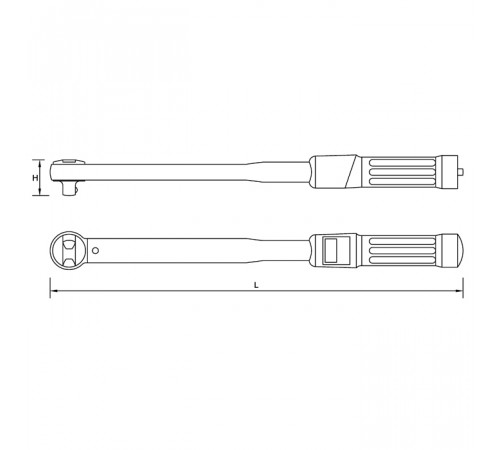 Ключ динамометрический 20-200 NMX1/2" INITIAL-CL3