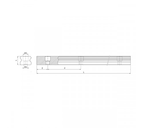 Направляющая HGR35 TECHNIX