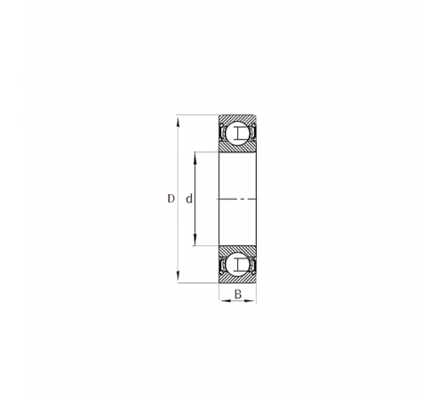 Подшипник 61816-2RS1 SKF