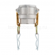 Камлок алюминиевый тип D серия "EcoLine", розетка внутр. резьба BSP 1/2", TL50DAL-EL TITAN LOCK