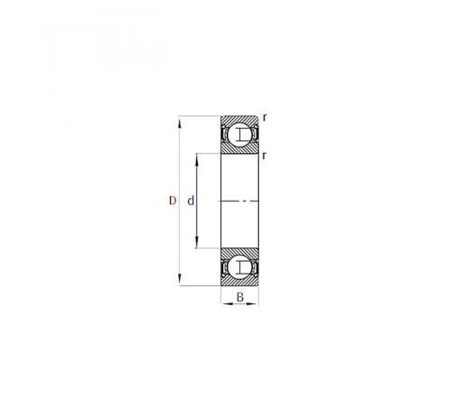 Подшипник 6005-2RS-C3 FAG