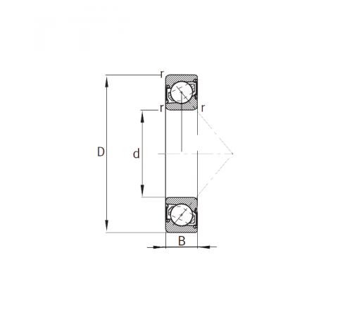 Подшипник 7302-B-2RSR-TVH FAG