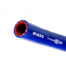 Шланг силиконовый армированный синий "MIASS", вн.диам. 50 мм., TL050MS TITAN LOCK