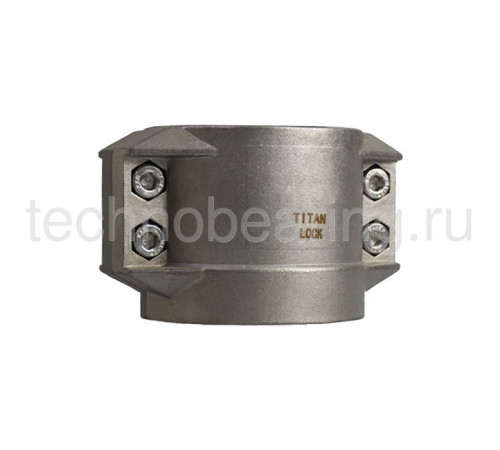 Усиленный 4-х болтовый хомут, нерж. сталь, TL25X6SS TITAN LOCK